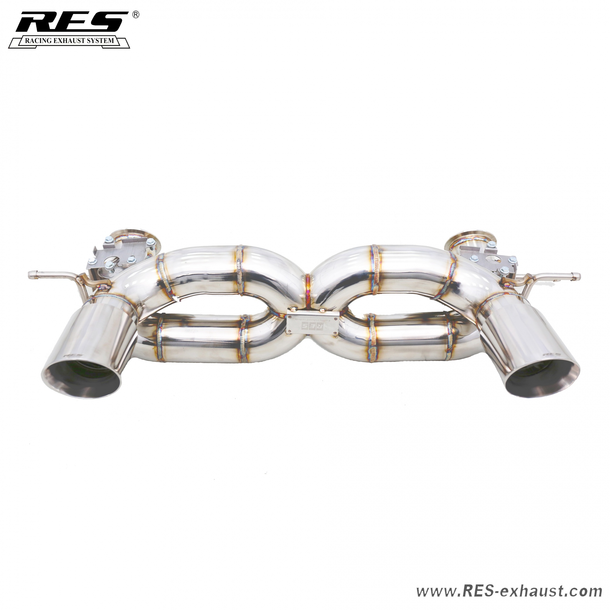 Maserati MC20 All SS304 / Valvetronic Muffler System