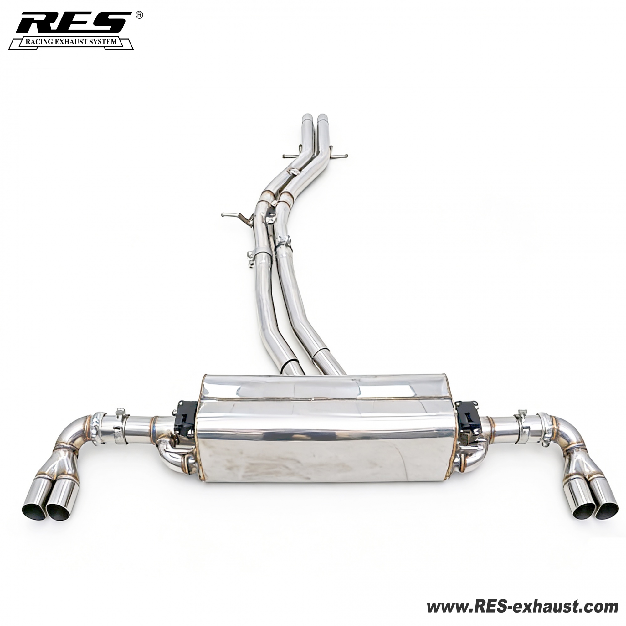 AUDI Q8 3.0T 2019-2025   All SS304 / Valvetronic Catback System