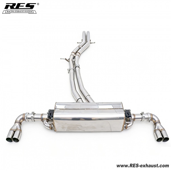 AUDI Q8 3.0T 2019-2025   All SS304 / Valvetronic Catback System