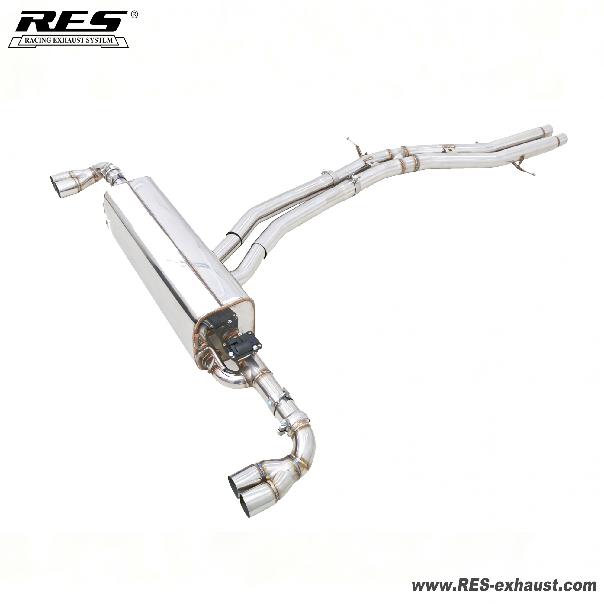 AUDI Q8 3.0T 2019-2025   All SS304 / Valvetronic Catback System