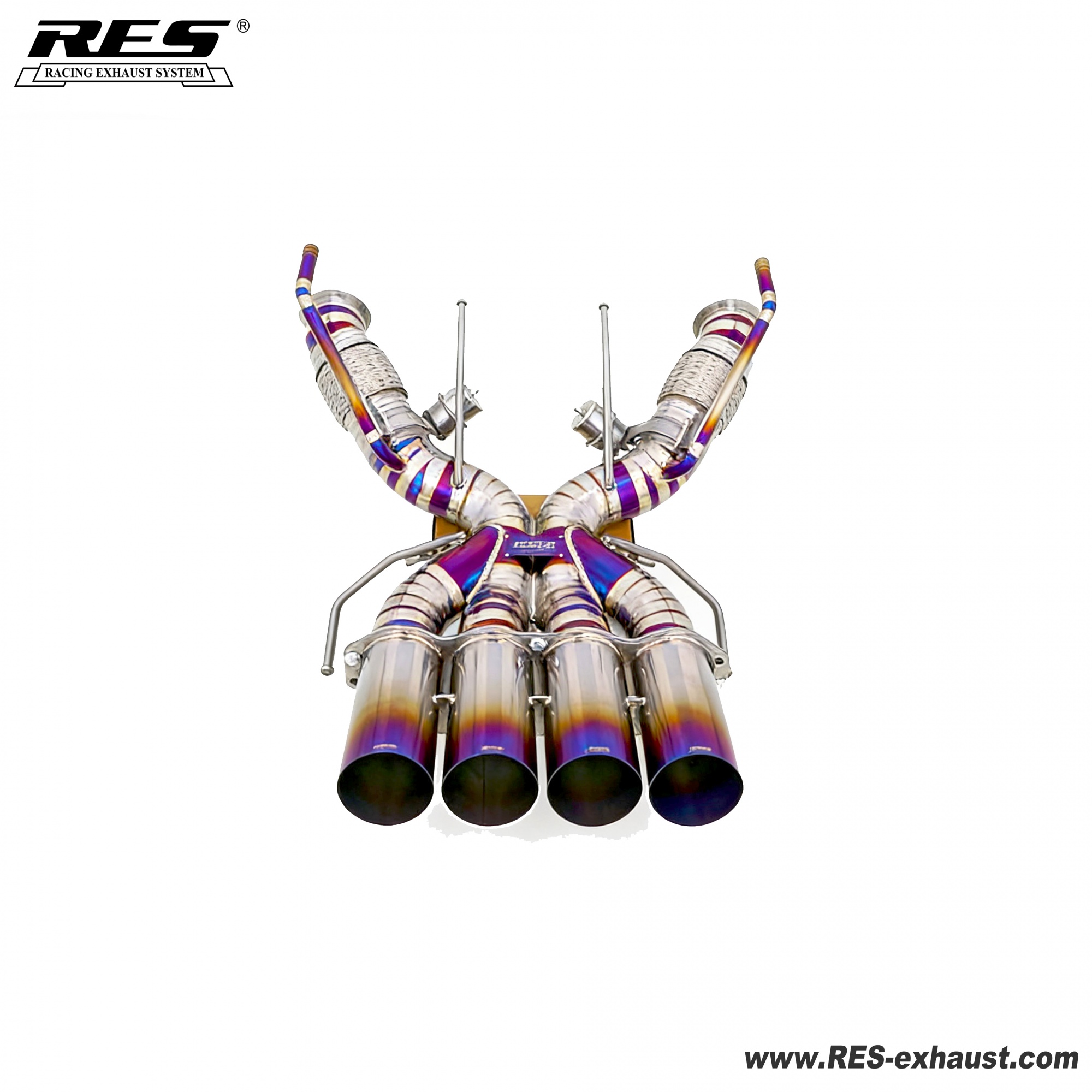 Mclaren 765LT Titanium / Valvetronic Muffler System