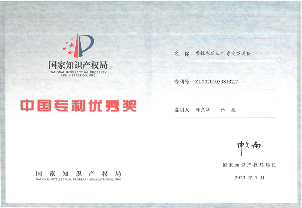 中国专利优秀奖