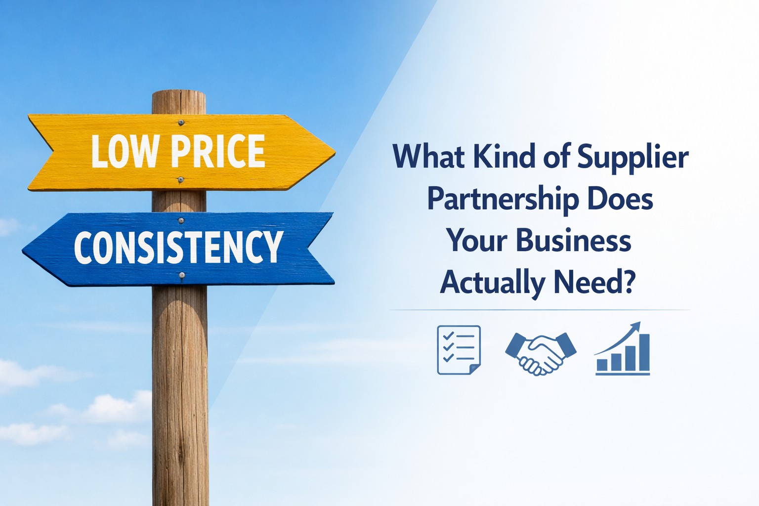We’re Not the Right Supplier for Everyone — And That’s Okay