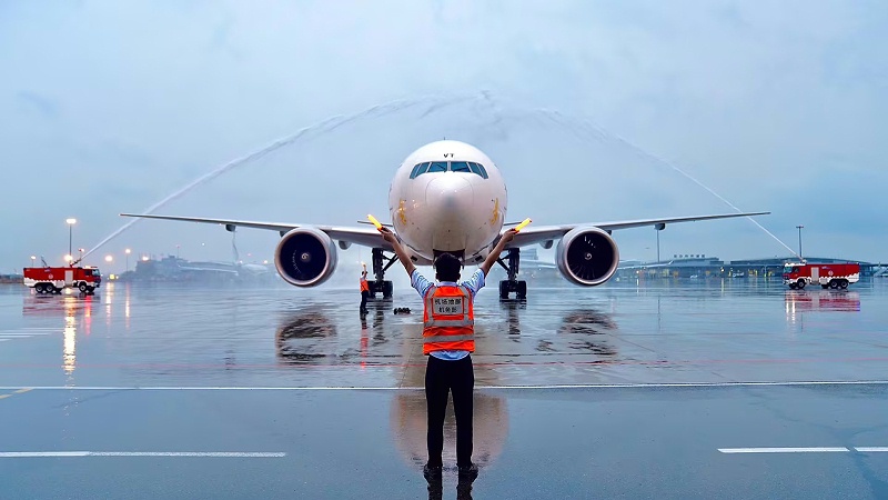 Chengdu - Africa's first all-cargo air route opened