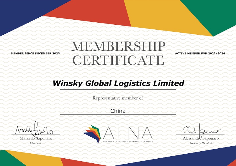 ALNA MEMBERSHIP CERTIFICATE FOR Winsky 2023-2024