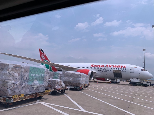 Direct charter flights support the international fight against COVID-19