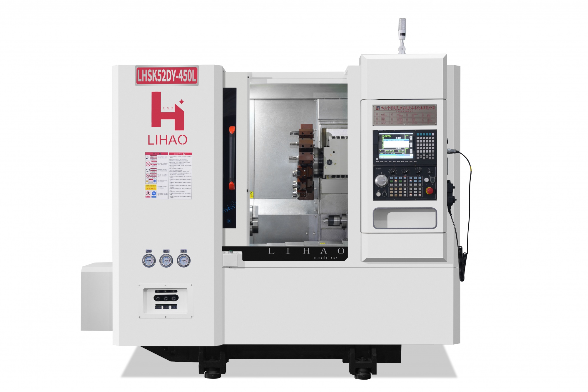 90° Y-axis turret CNC lathe