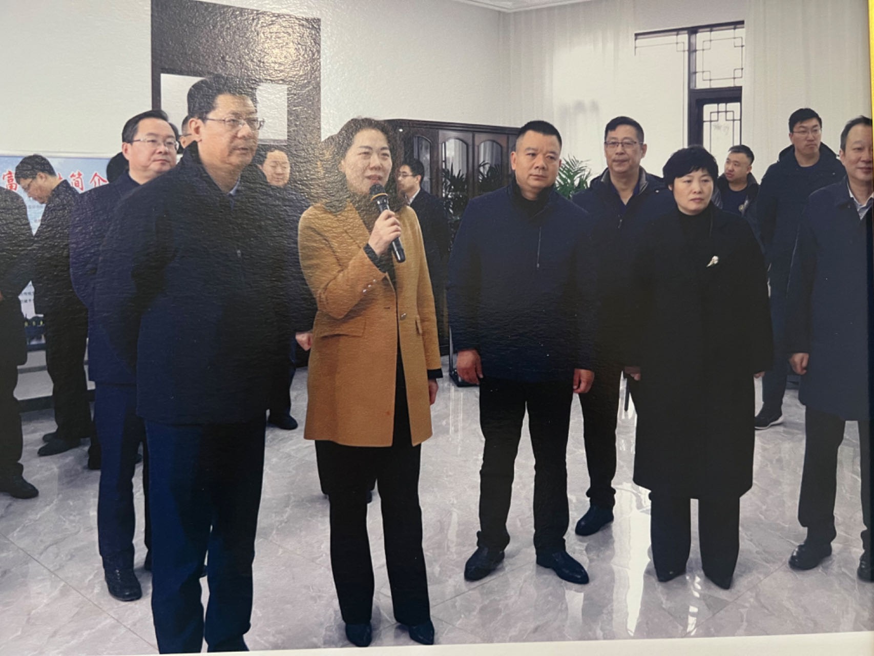 扬州市委书记王进健来红叶园林苗圃调研