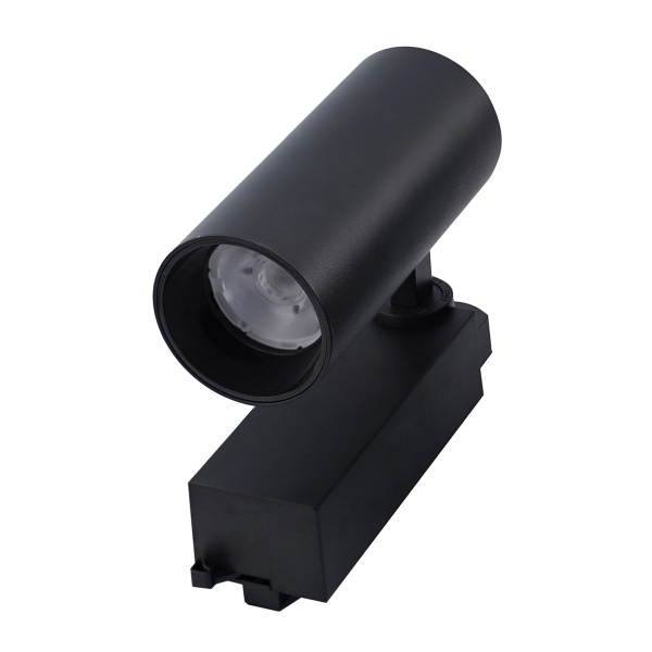 Luz de carril personalizada, foco montado en superficie, luces de pista LED ajustables, marco de aluminio