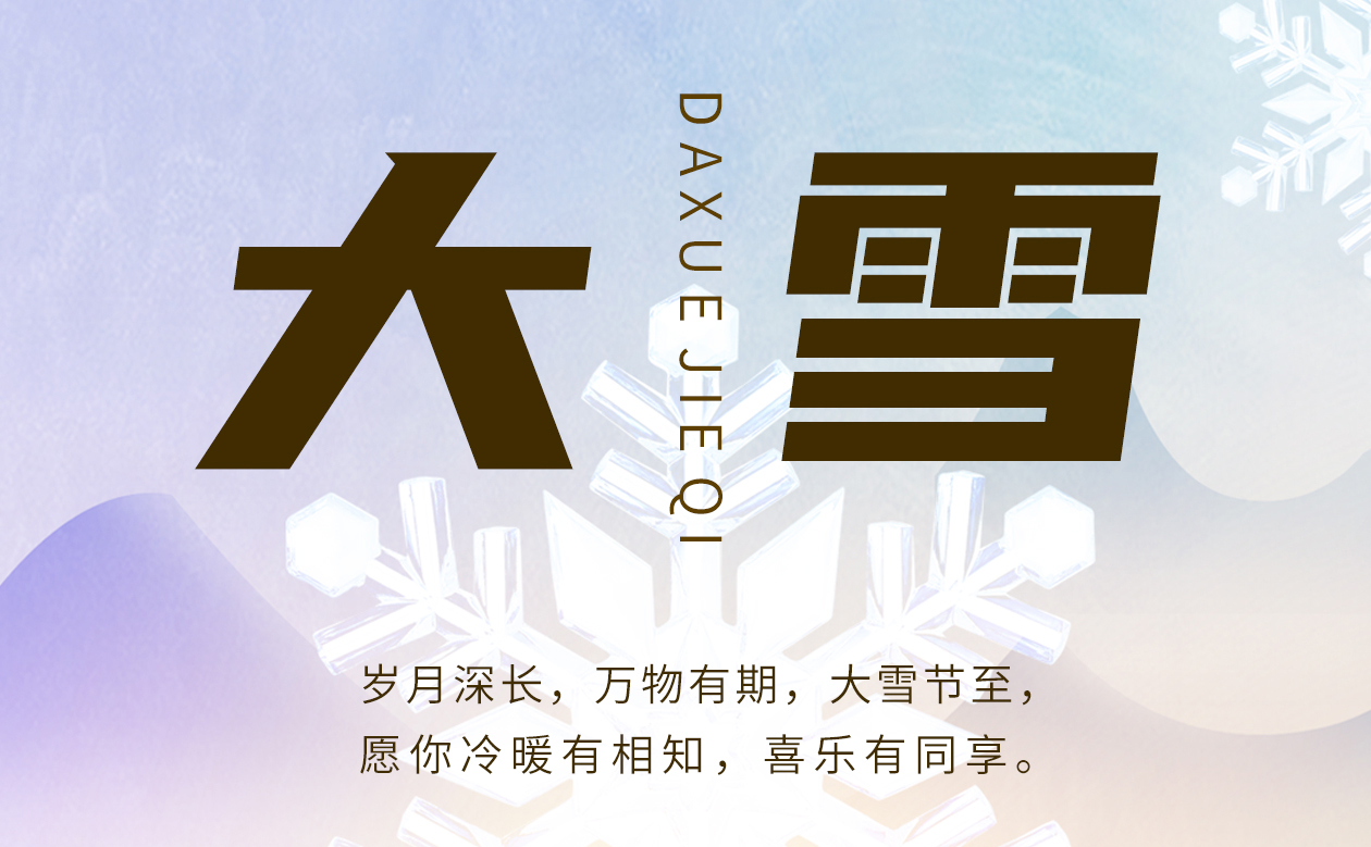 【大雪】| 落雪为念，万事胜意！#瓦小匠彩石金属瓦