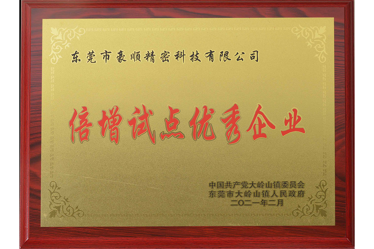 倍增定点优秀企业