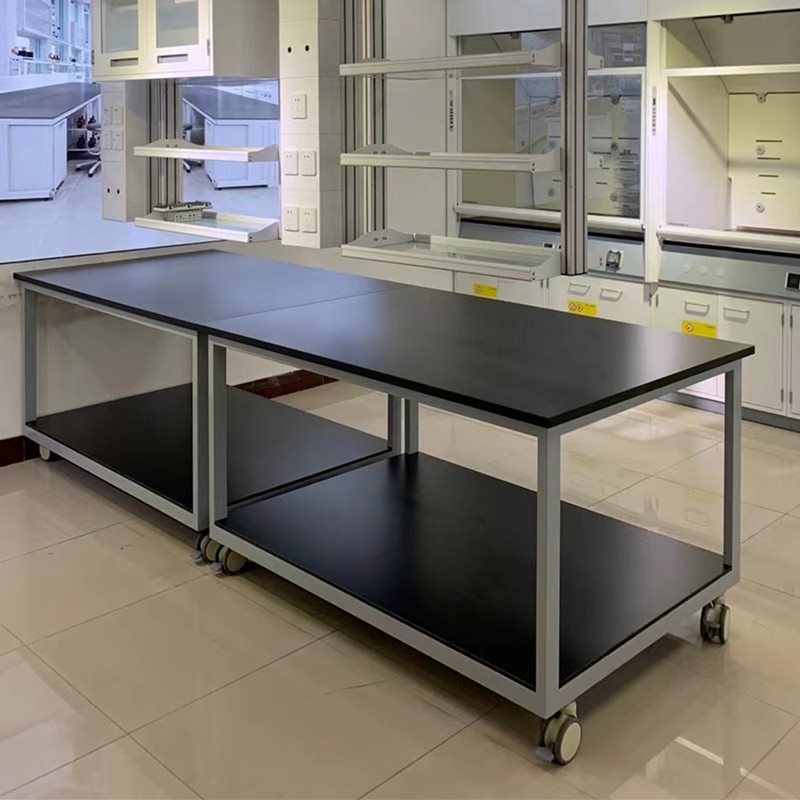 Steel Frame Island Table