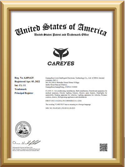 2021-CAREYES US Trademark