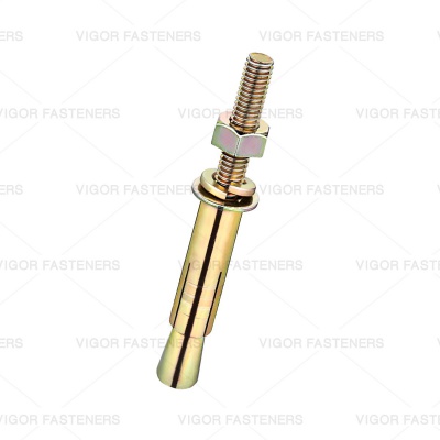 Sleeve Anchor with Hex Nut/Flat Wahsher and Spring Washer