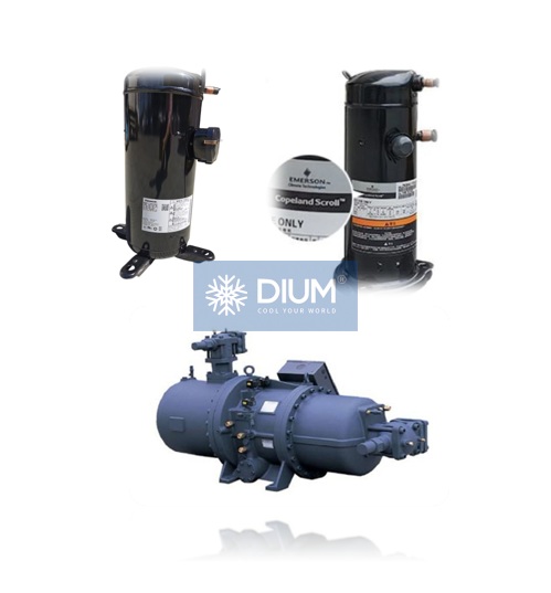 Operation principle of Chiller compressor in refrigeration unit