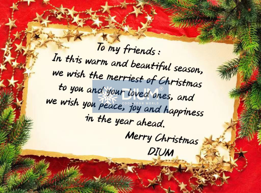 Christmas wishes from DIUM