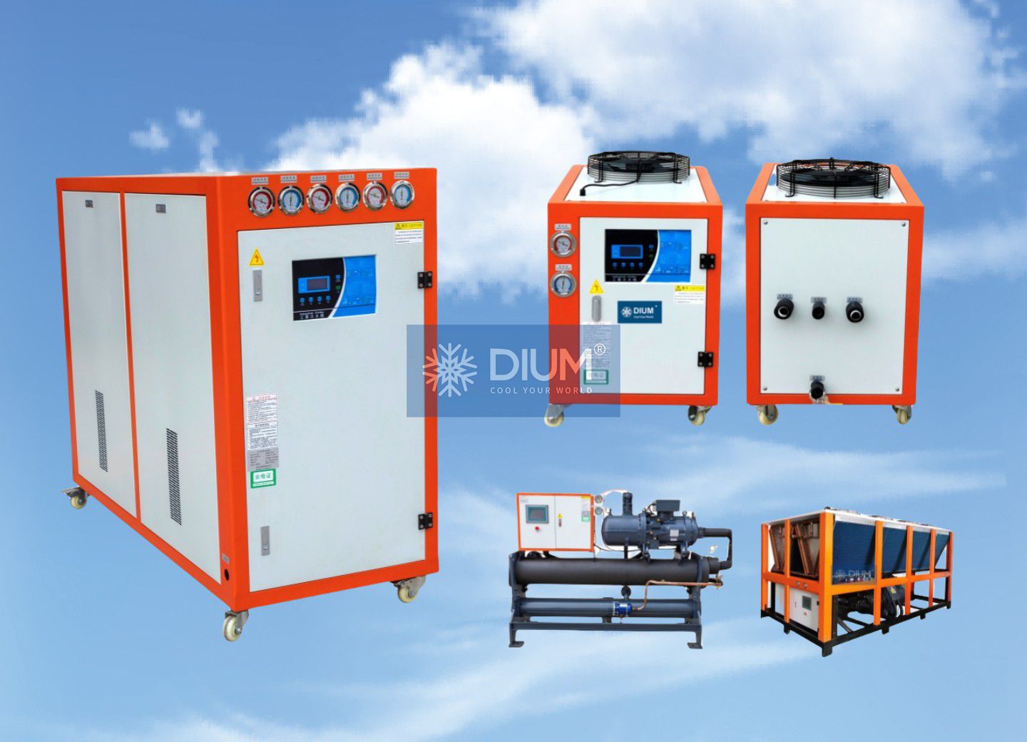 Industrial chiller-Special chiller for bead mill-【DIUM】cool your world