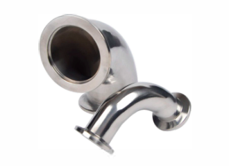 Accesorios de vacío de codo de 90 grados KF