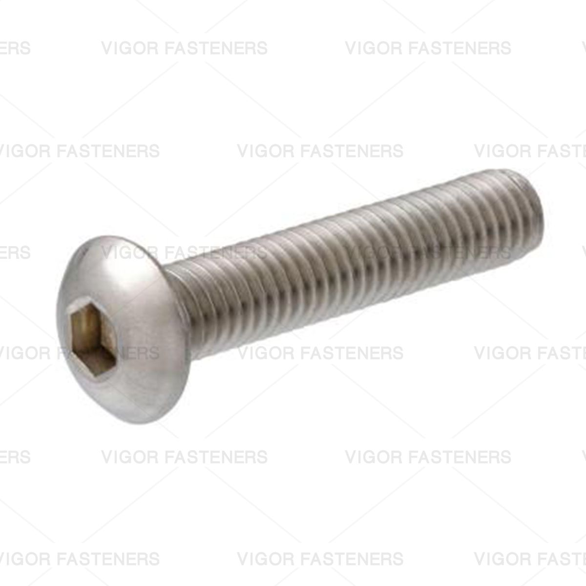Tornillo de casquillo del botón del zócalo ISO7380