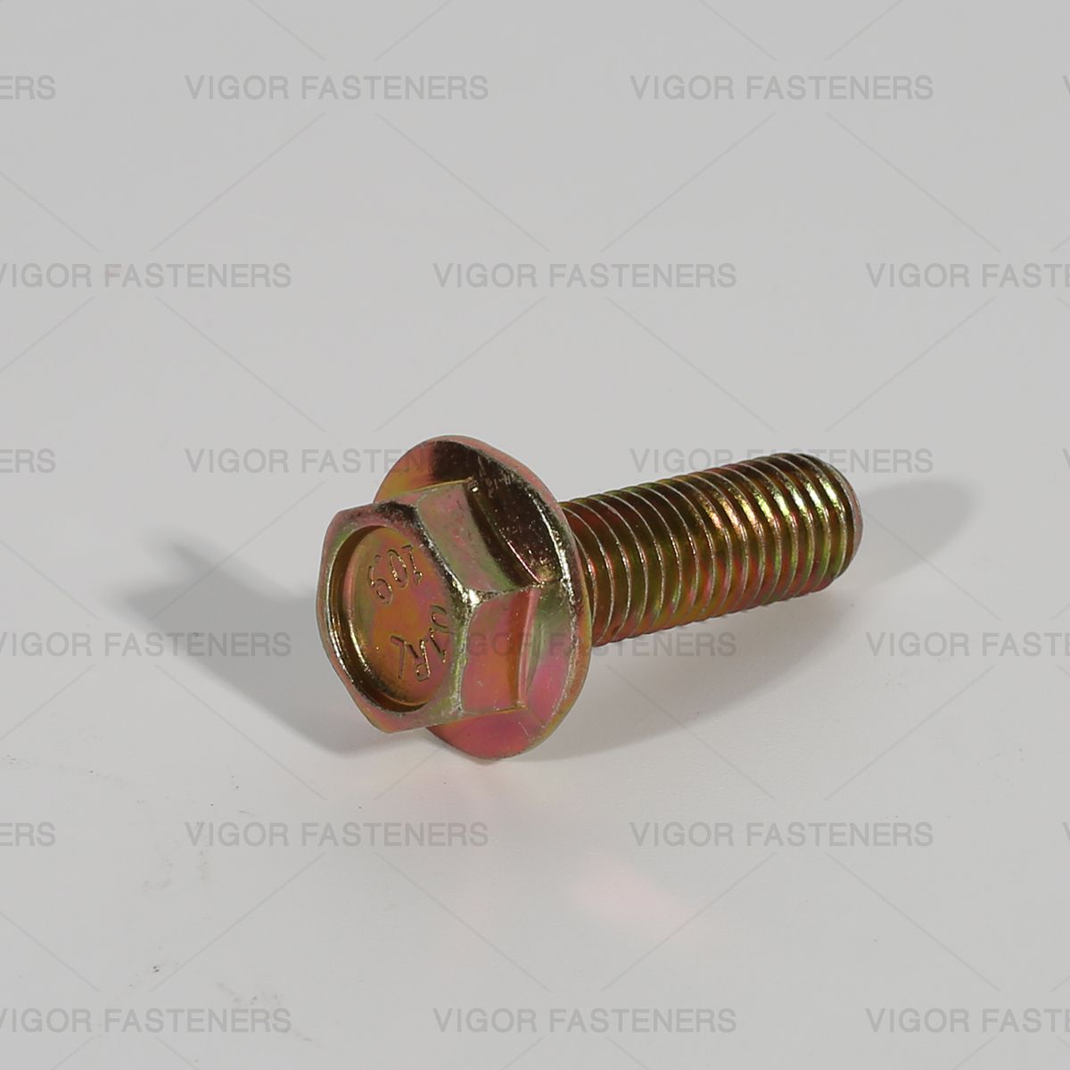 DIN6921 parafuso sextavado de cabeça de flange