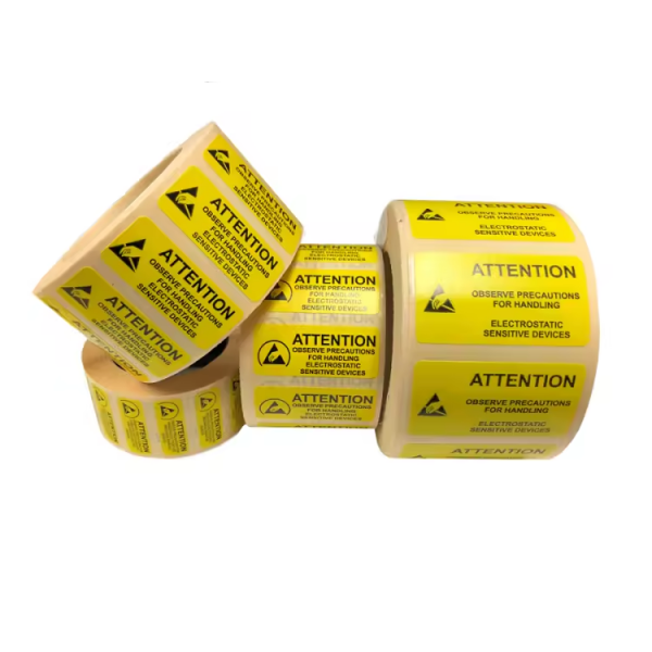 ESD Anti-static Safety Warning Caution Labels