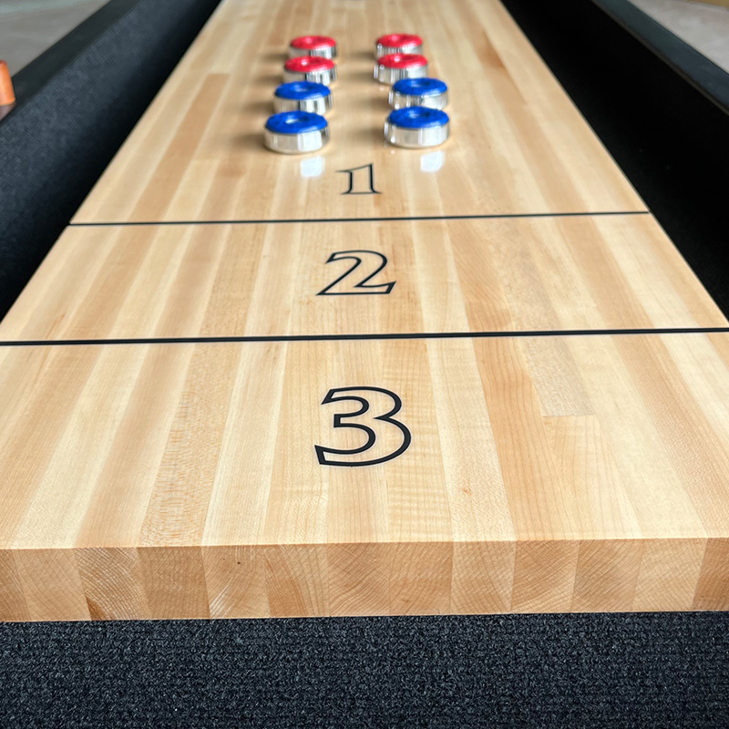 9ft Shuffleboard Table with MDF Playfield, TS-9037