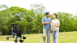 Our hotsale WECARE 2 IN 1 Rollator(FW-9213-4) :Walker transport Chair for Senior
