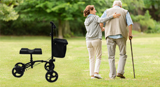 Best Crutches Alternative- Economical Knee walker(FW-9227) for Foot Injuries 