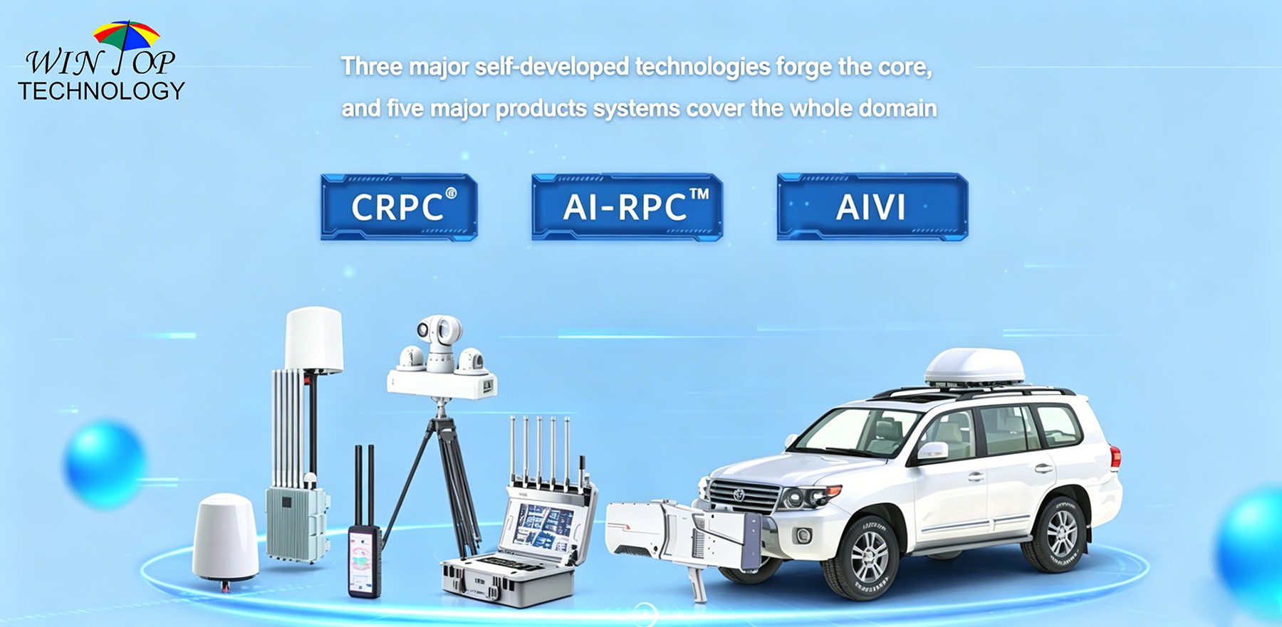 Wintop Integrated UAV Defense and Control System 