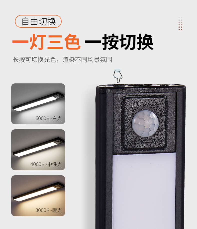橱柜感应灯