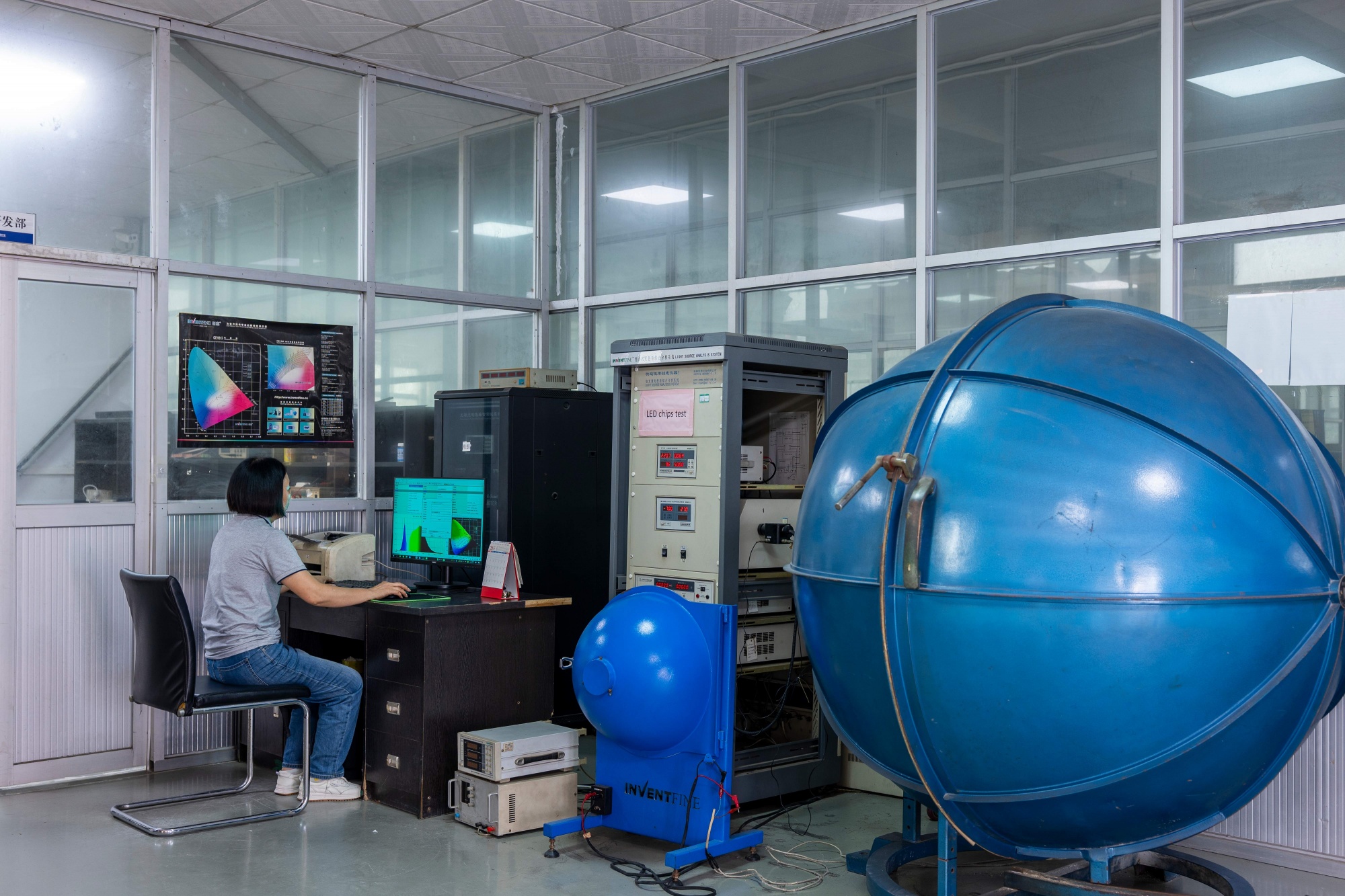 Integrating Sphere test