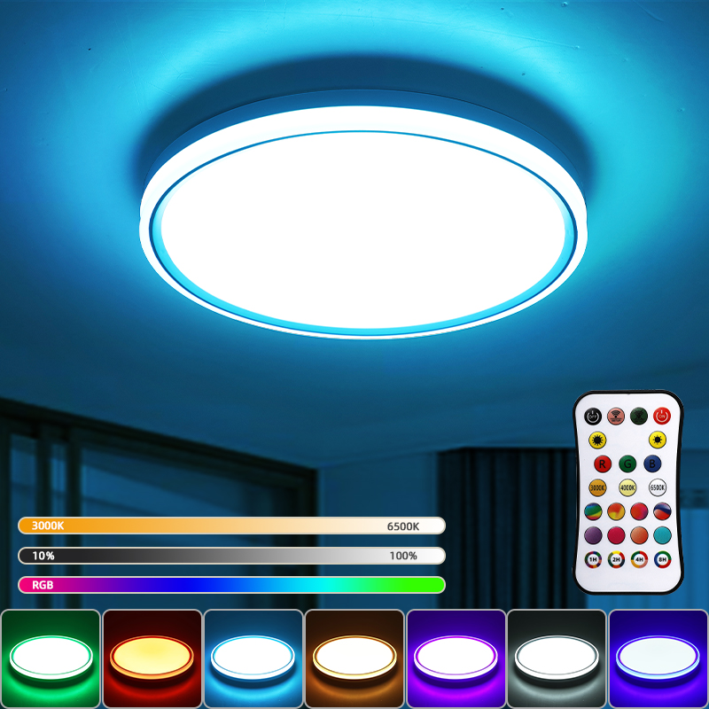 Remote RGBIC Ceiling Lamp Model K