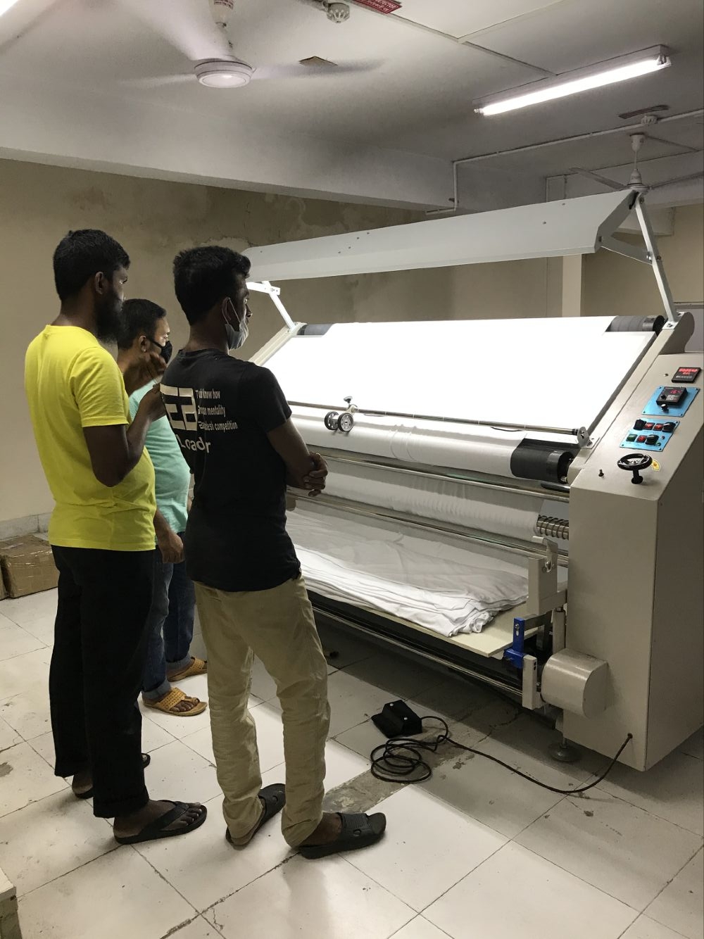 Knit  Fabric Inspection&Relax Machine