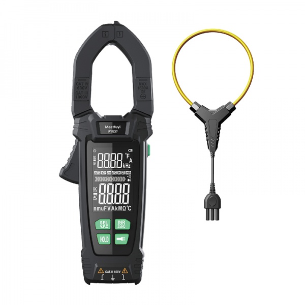 FY537  3000A flexible CT 1500A AC/DC Clamp Meter