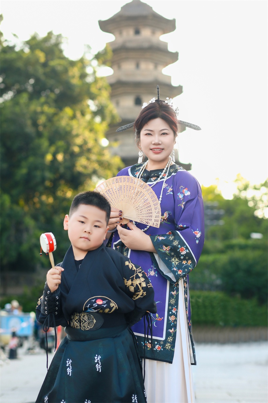亲子儿童家庭三条簪100