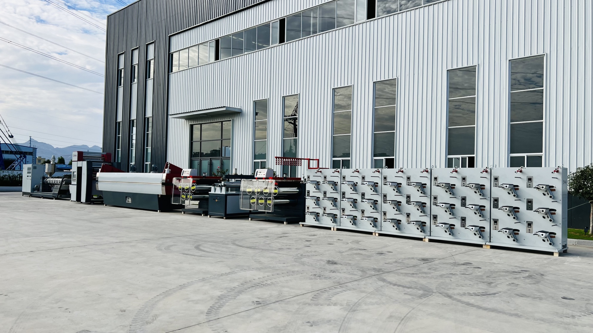 PP Polypropylene Raffia Yarn Making Machine High Strength