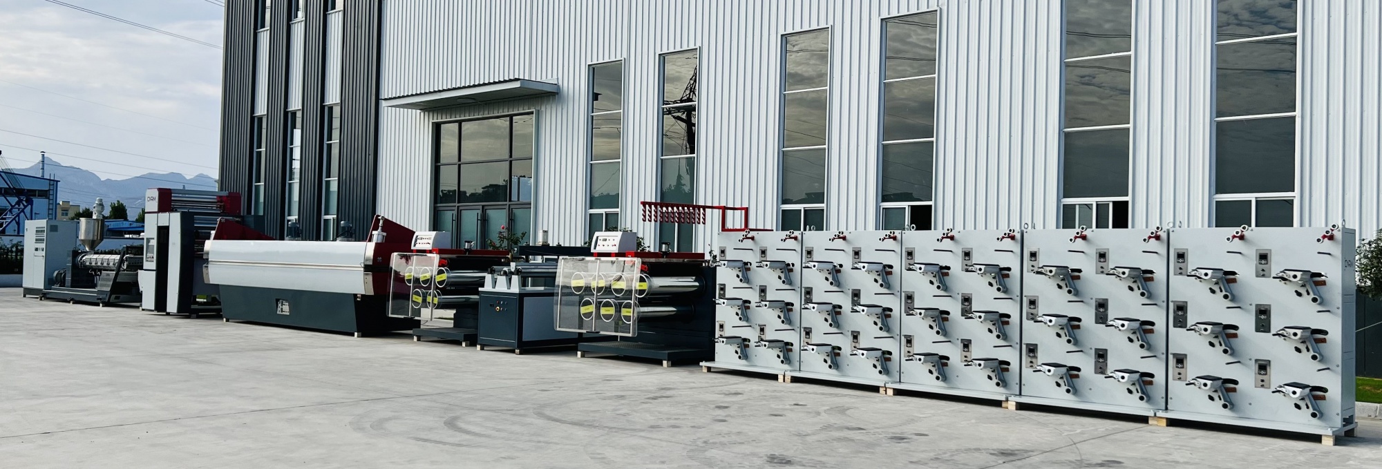 PP Polypropylene Raffia Yarn Extruder High Speed Model