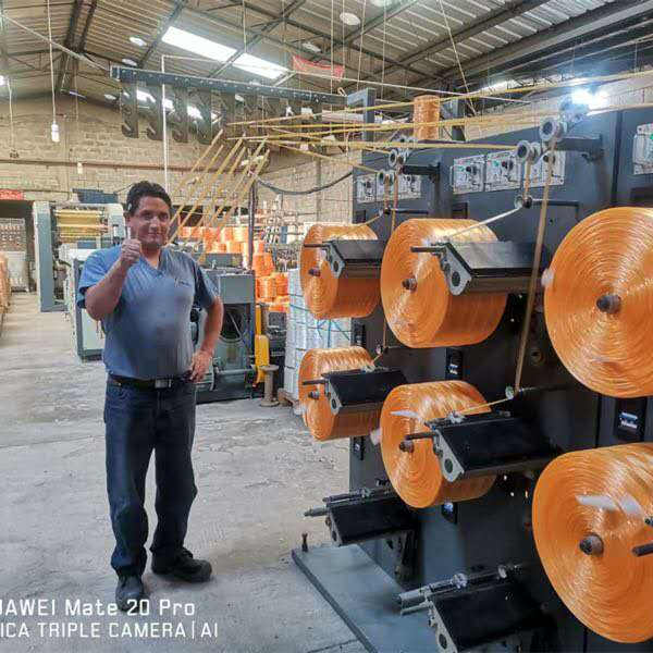 CNRM Plastic/PP/Nylon/Polypropylene Raffia String Making Machine