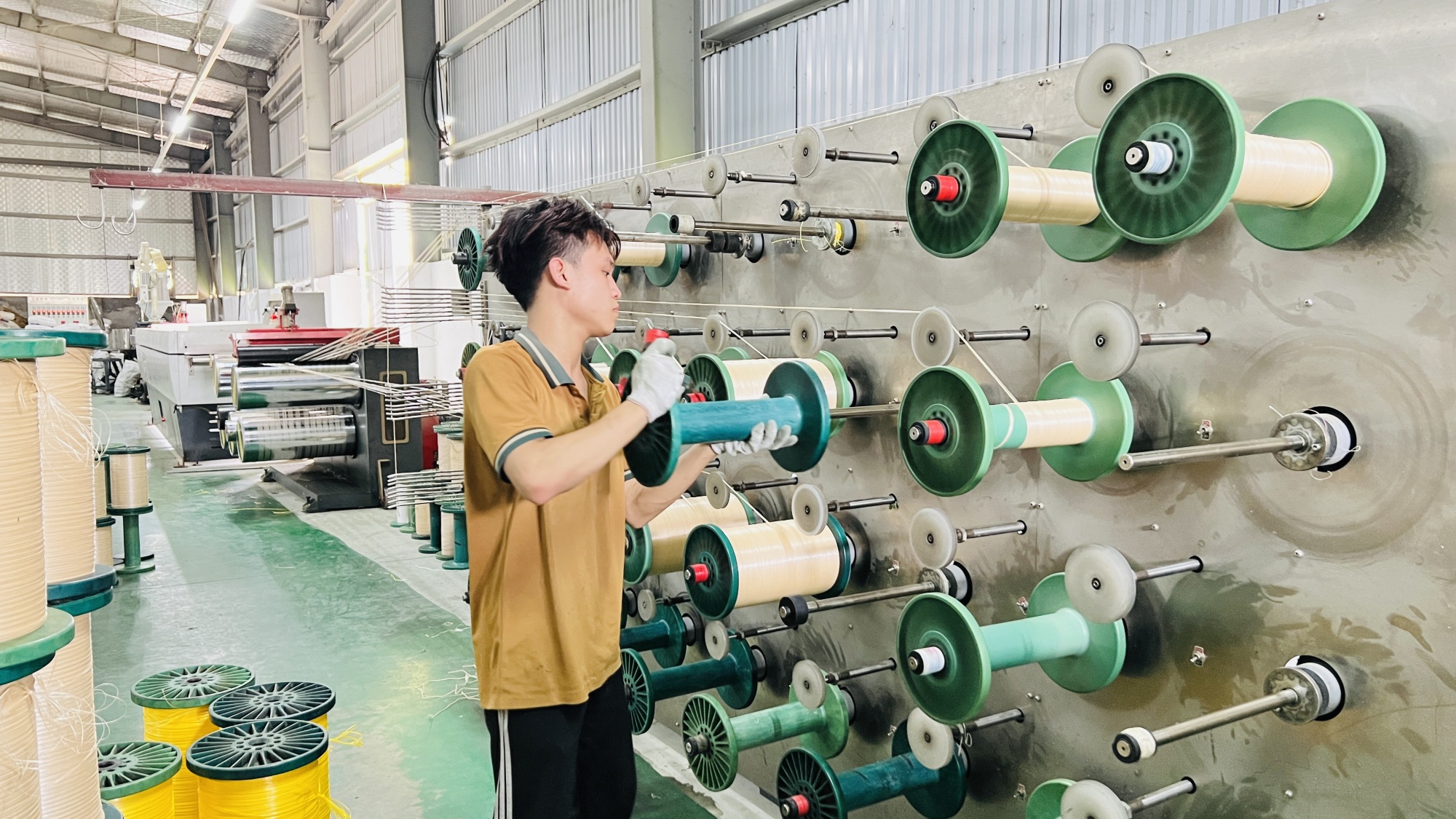 3-80MM PP PE NYLON Polysteel Danline Big Rope Making Machine For Marine Ship Cordage