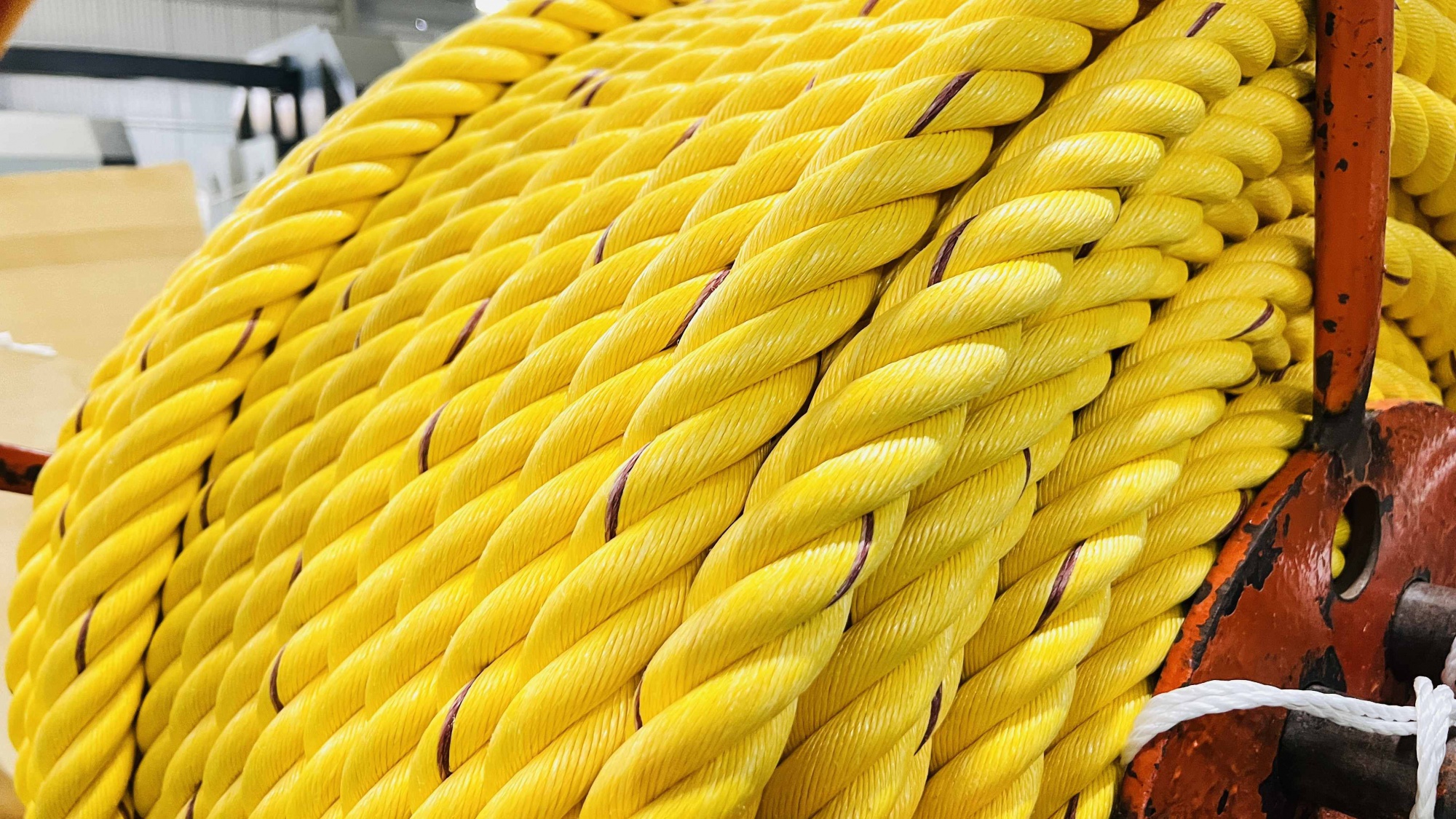 3-80MM PP PE NYLON Polysteel Danline Big Rope Making Machine For Marine Ship Cordage