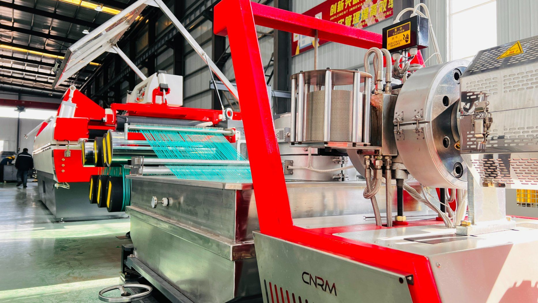 PP PE PET Monofilament Extrusion Line | Plastic Filament Making Machine-CNRM
