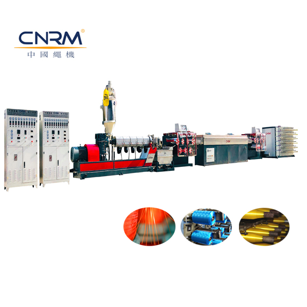 CNRM PP/PE/PET Filament Extrusion Line for Rope Netting Broom Brush Carpet