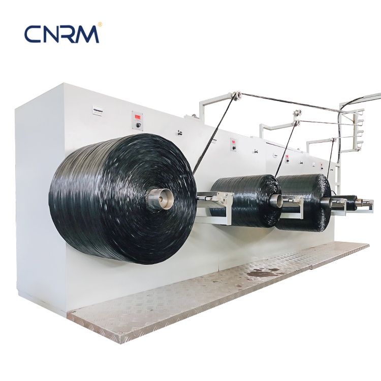 Heavy-Duty 50kgs PP Raffia Split film/Cable Filler Yarn Winding Machine for Extrusion