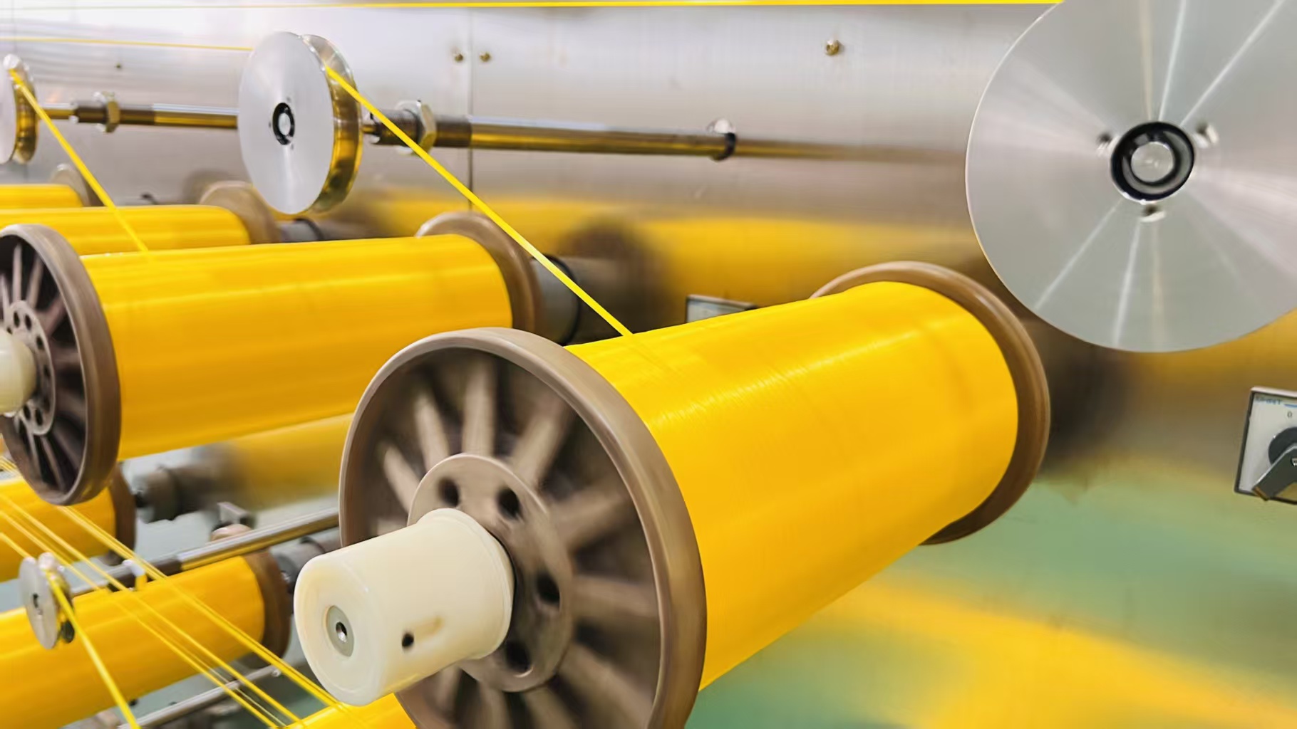 8”10”Nylon Bobbin& Steel Bobbin Winding Machine For Monofilament Extrusion