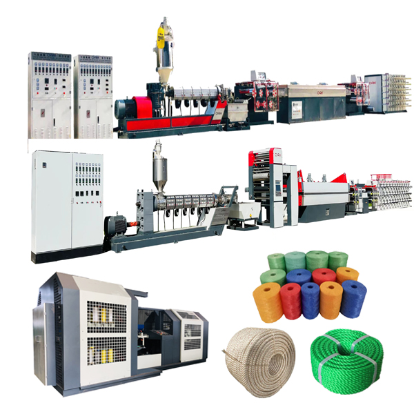 Industrial Full PP Danline Rope Monofilament Extrusion Production Line