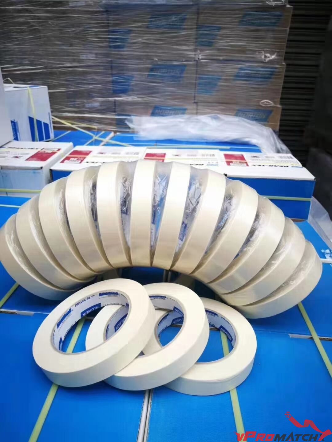 Factory Price Quality Automotive Masking Tape Green Washi Paper Painters Masking Tape Custom Logo PVC Car Masking Tape