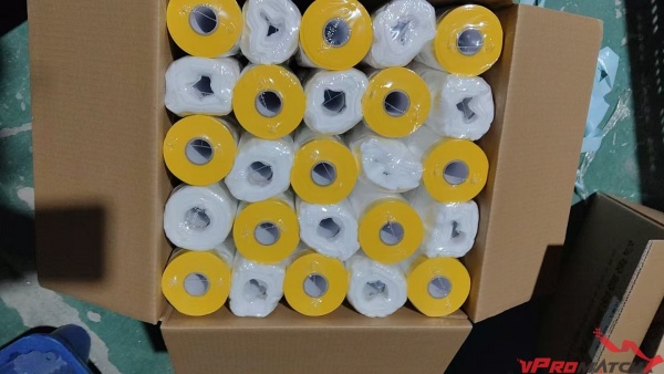 Hot Sale Premium Masking Film for Painters Protection Anti High Temperature Spray Paint Cover protection with Natural Rubber