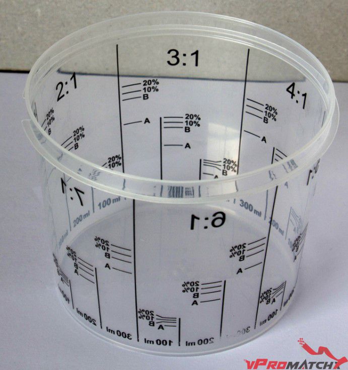 Environmental Plastic Car Paint Mixing Cup #Ms70-A