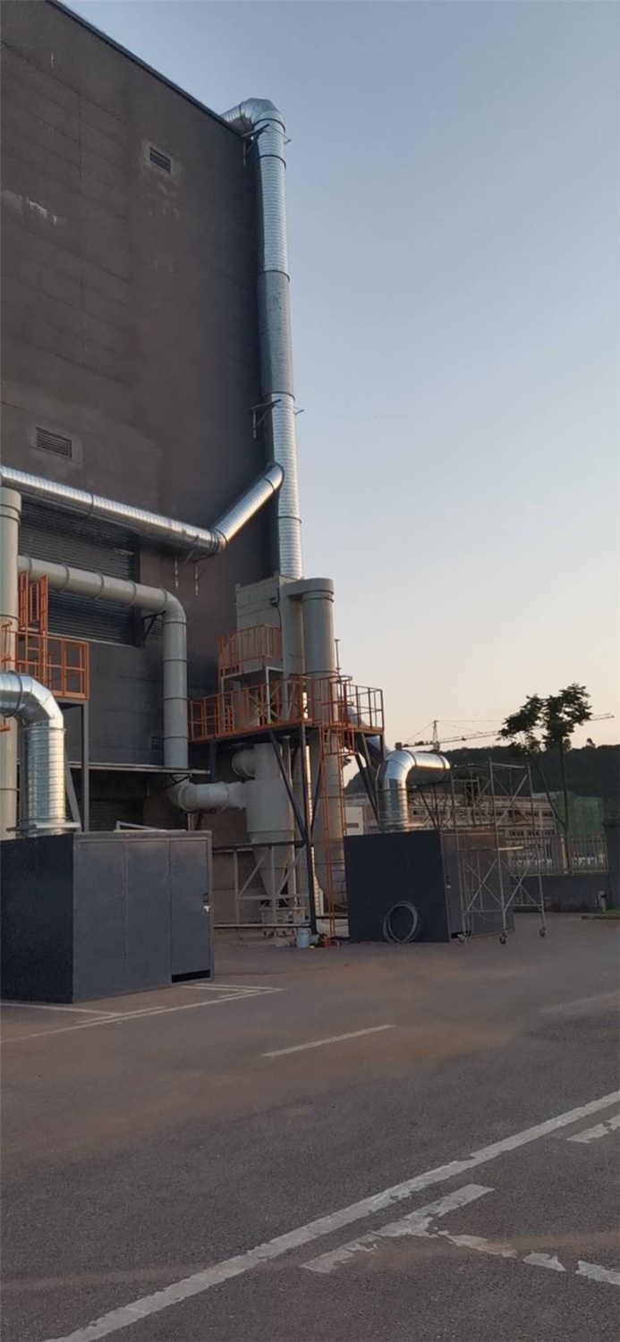 重庆臻宝实业有限公司喷砂房粉尘处理项目