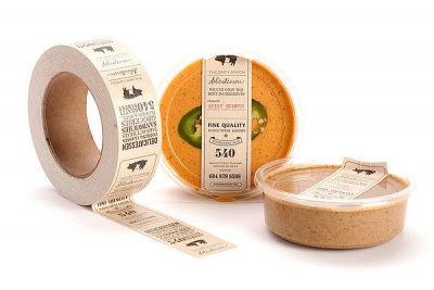 Adhesive printing